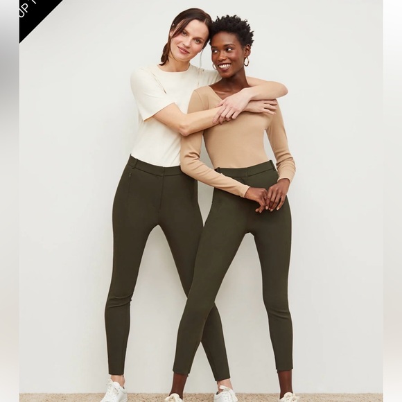 MM Lafleur Pants - The Curie Pant - PowerStretch in dark olive size 6